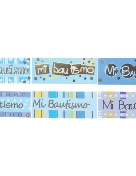 SOUVENIR BAUTISMO NENE X30 LETRA