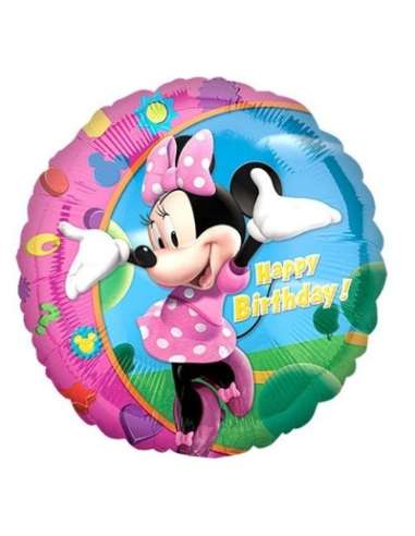 Globo personaje Minnie 18" fiesta