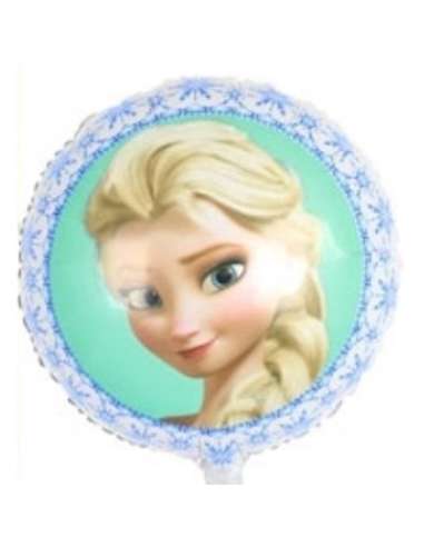 GLOBO METALIZADO PERSONAJES 18" (45cm) FROZEN ELSA COPO DE NIEVEx1