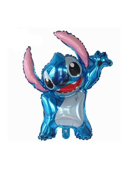 GLOBO METALIZADO PERSONAJES SILUETA 60cm STICH x1