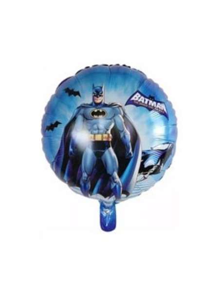 GLOBO METALIZADO PERSONAJES 18" BATMAN AZUL x1