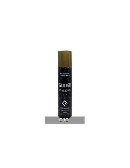 PINTAFAN EN AEROSOL GLITTER ORO