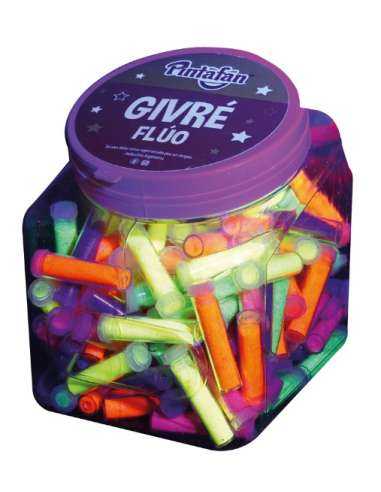 CARAMELERA GLITTER FLUO x1 DE 5gr