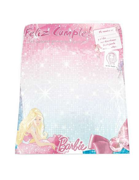 POSTER DEL RECUERDO BARBIE X1