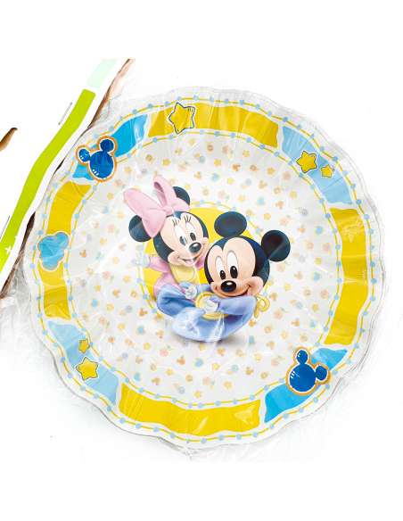BOWL GALLETERO DISNEY MICKEY Y MINNIE BEBE x8