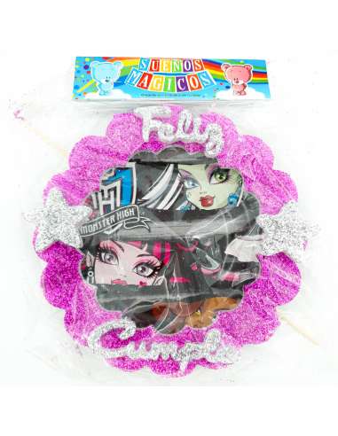 ADORNO TERGOPOL PINCHE Y PLATO MONSTER HIGH