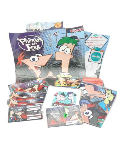PHINEAS Y FERB Combo Completo