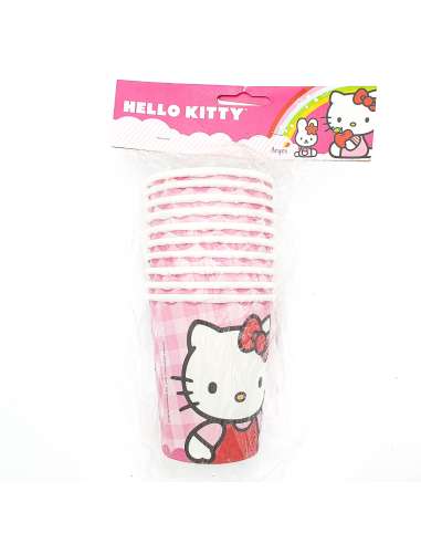 VASOS HELLO KITTY x10