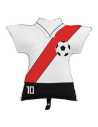 OVN SD1 24 CAMISETA FUTBOL ROJO Y BLANCO