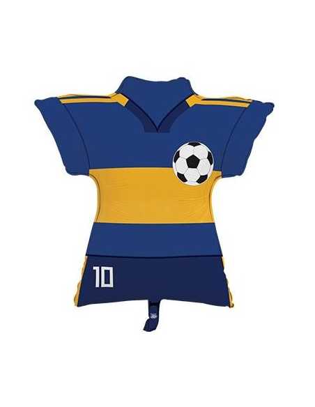 OVN SD1 24 CAMISETA FUTBOL AZUL Y AMARILLO