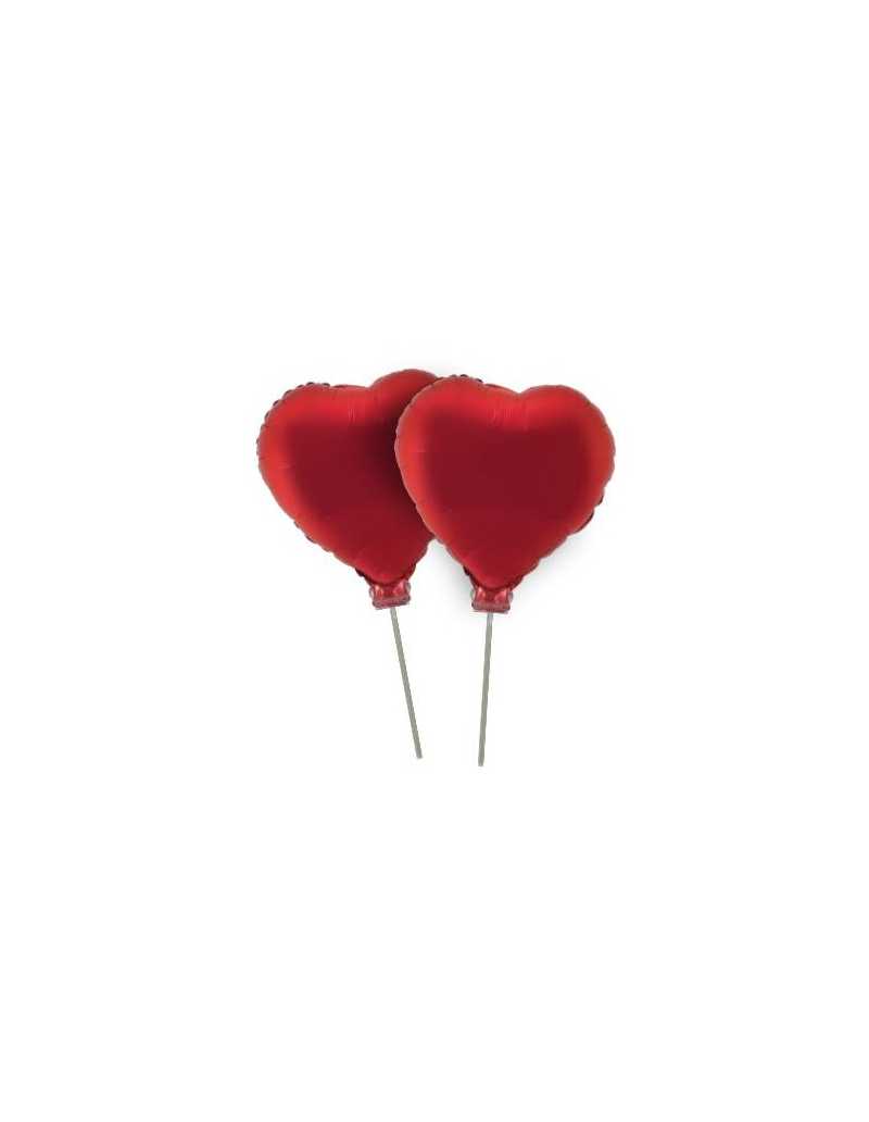 OVN SL1 11 SET X2un CORAZON ROJO y PALITO con CLIP