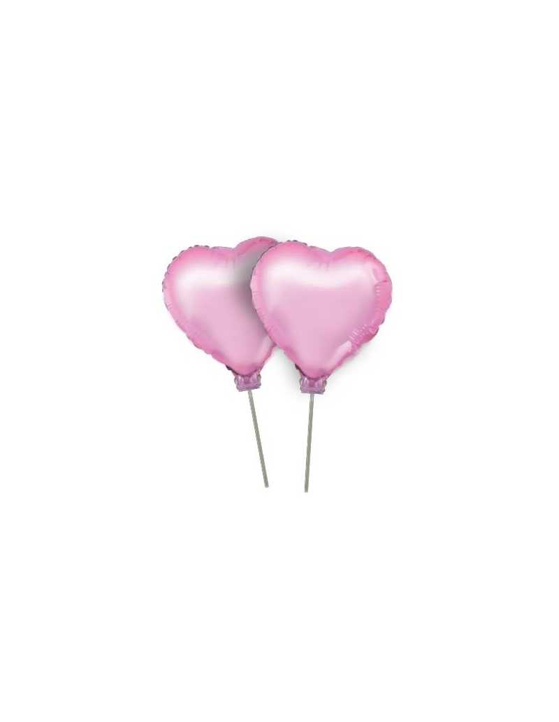 OVN SL1 11 SET X2un CORAZON ROSA y PALITO con CLIP