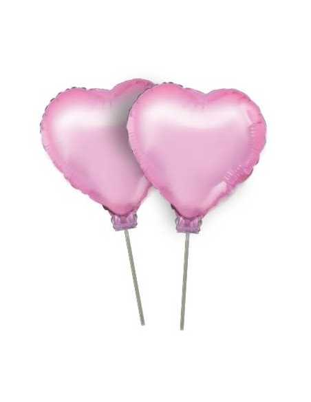 OVN SL1 11 SET X2un CORAZON ROSA y PALITO con CLIP