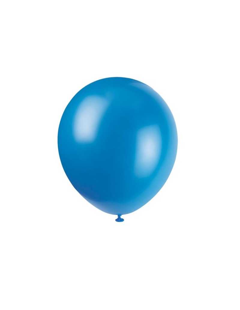 GLOBO PERLADO 10" AZUL x50