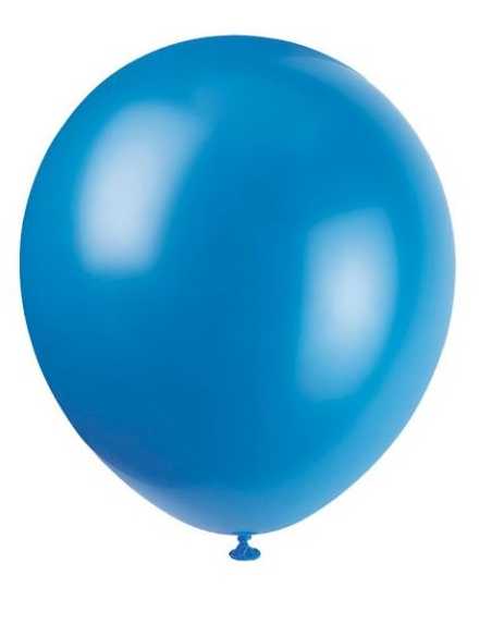 GLOBO PERLADO 10" AZUL x50