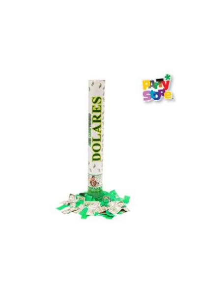 LANZAPAPELES CAÑON 40cm DOLARES