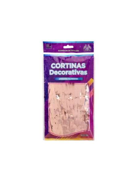CORTINA ECO ROSA GOLD 100x200cm