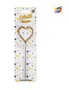 ESTRELLITA MAGICA DORADA FORMA CORAZON