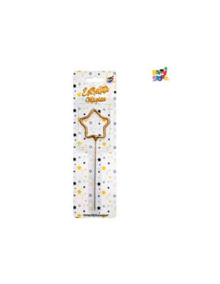 ESTRELLITA MAGICA DORADA FORMA ESTRELLA