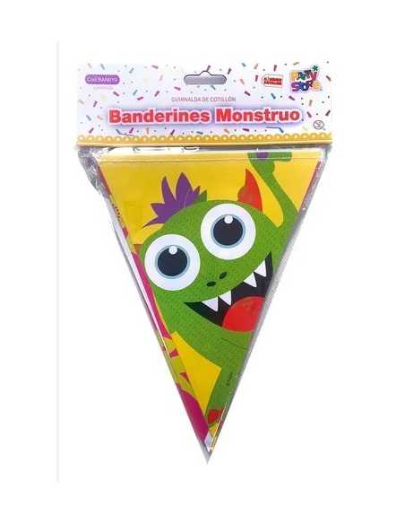 GUIRNALDA BANDERINES MONSTRUO 200cm