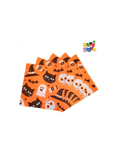 SERVILLETA DE PAPEL BOO HALLOWEEN x20