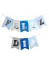 BANDERIN FELIZ DIA CELESTE Con STAMP x1