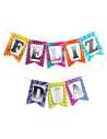 BANDERIN MULTI FELIZ DIA CON STAMP x1