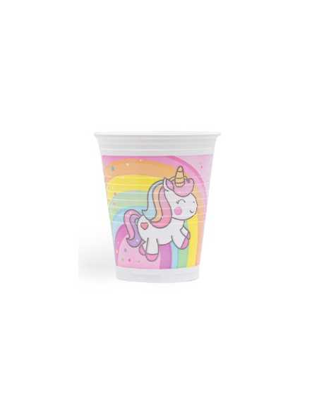 VASO ARCO IRIS x10