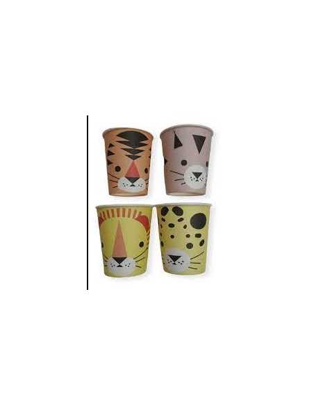 VASO ANIMALITO SELVA x10