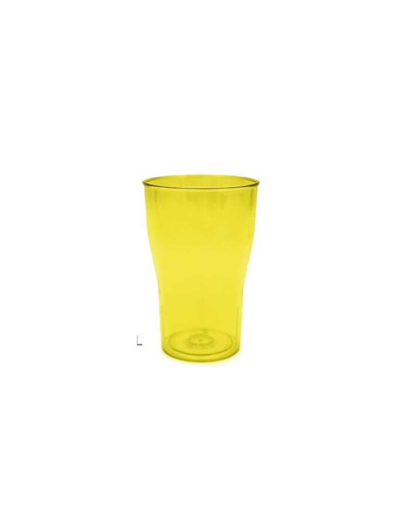 VASO COLA AMARILLO x 1