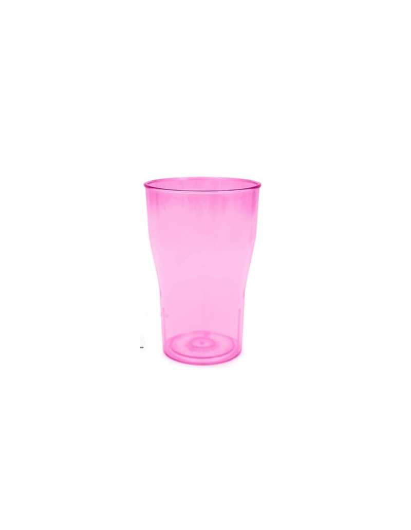 VASO COLA FUCSIA x 1