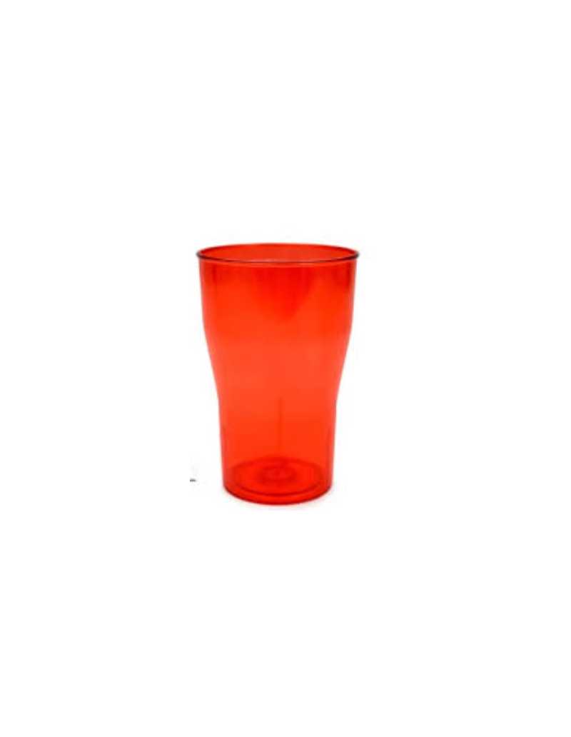 VASO COLA PP ROJO x1