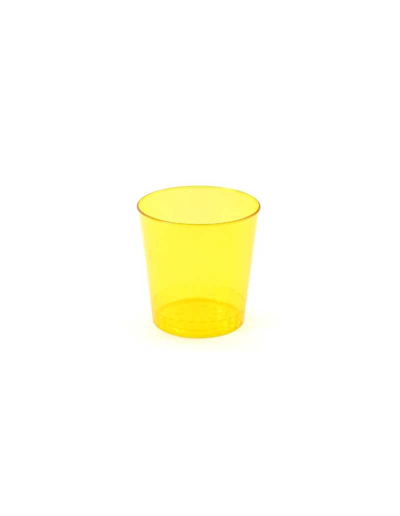 VASO CONICO PP AMARILLO x1