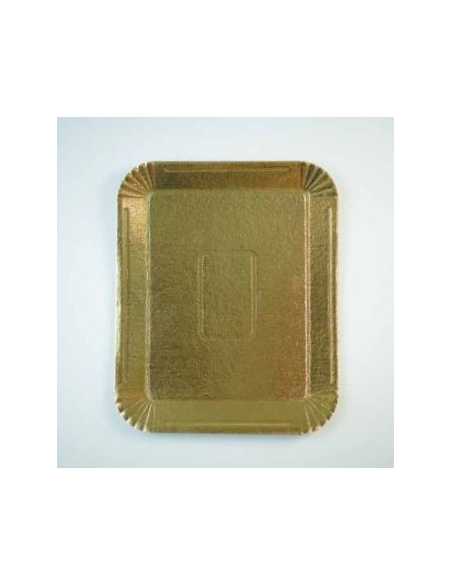 BANDEJA CARTON 25x35 REFORZADA DORADO