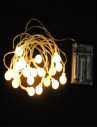 GUIRNALDA LED BOLITAS 20 LUCES 3m CALIDA