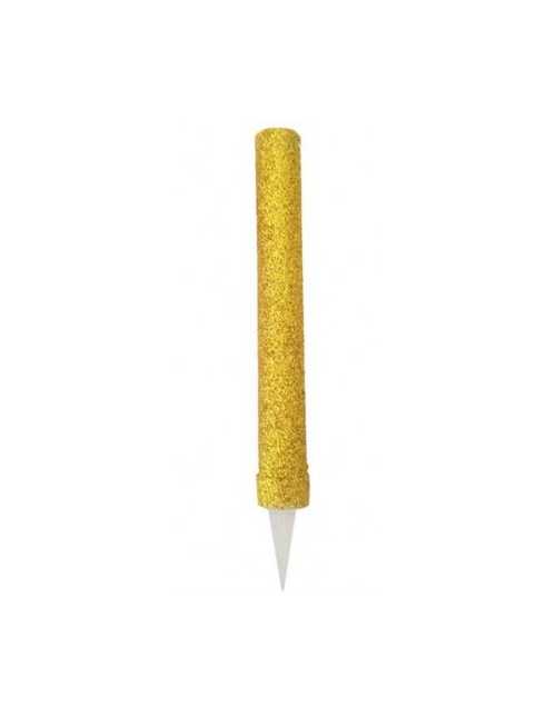 BENGALA x1 12cm GIBREADA DORADA