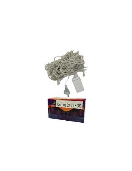 CORTINA LED 240 LUCES 3x2 M CALIDA 220V