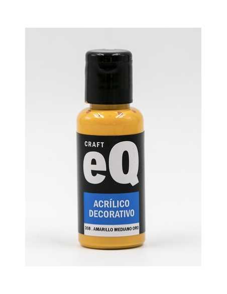 ACRILICO DECORATIVO AMARILLO MEDIANO-ORO 50cc