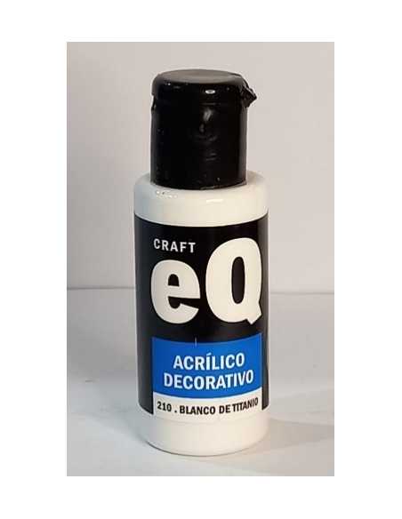 ACRILICO DECORATIVO BLANCO DE TITANIO 50cc