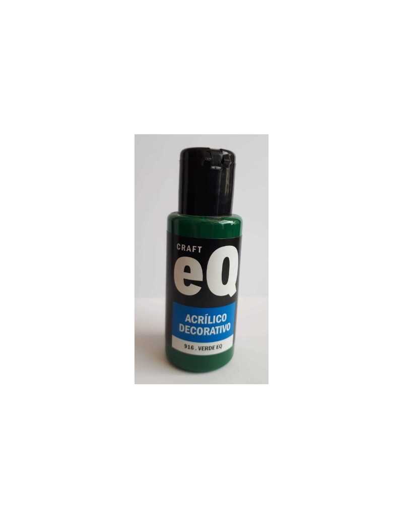 ACRILICO DECORATIVO VERDE EQ ARTE 50cc