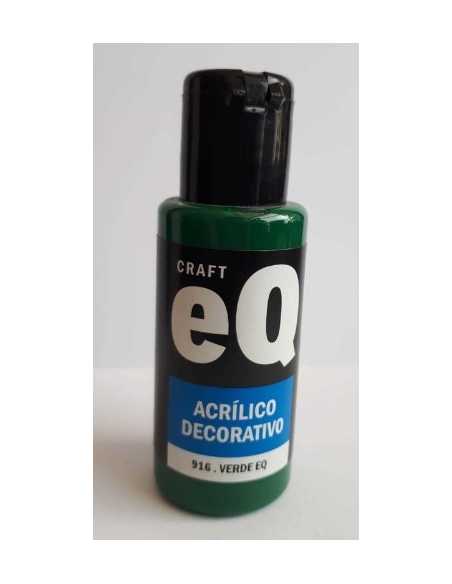 ACRILICO DECORATIVO VERDE EQ ARTE 50cc
