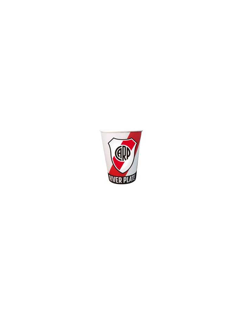 VASO POLIPAPEL RIVER x8