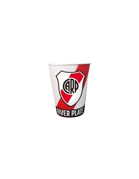 VASO POLIPAPEL RIVER x8