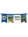 BANDERIN RECTANGULAR FELIZ CUMPLE BOCA x1