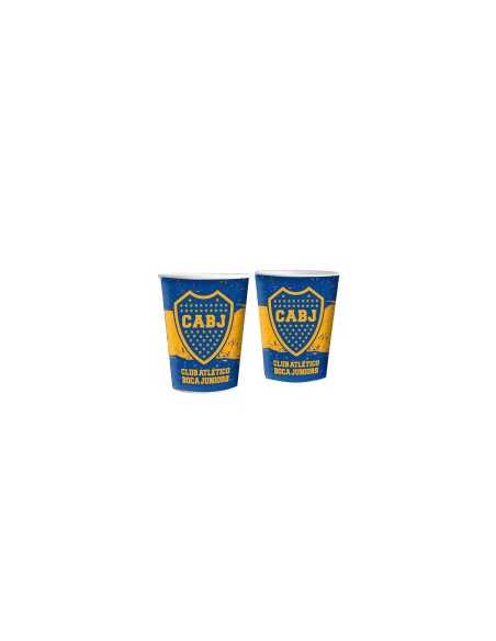 VASO POLIPAPEL BOCA x8