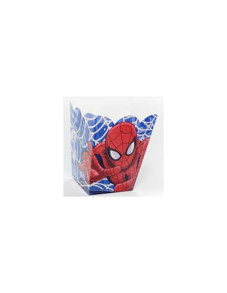 CAJITA POCHOCLERA SPIDERMAN x6
