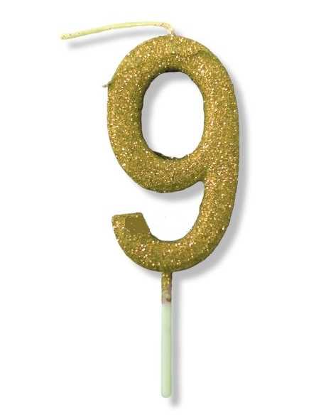 NUMERO 9 DORADO