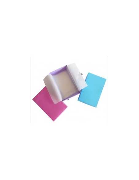 BOMBONERA LISA 1/4 CELESTE PASTEL