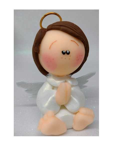 ADORNO ANGELITO NENE CON GOMA EVA PEDR