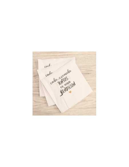 SERVILLETA TISSUE FRASES PAQX20